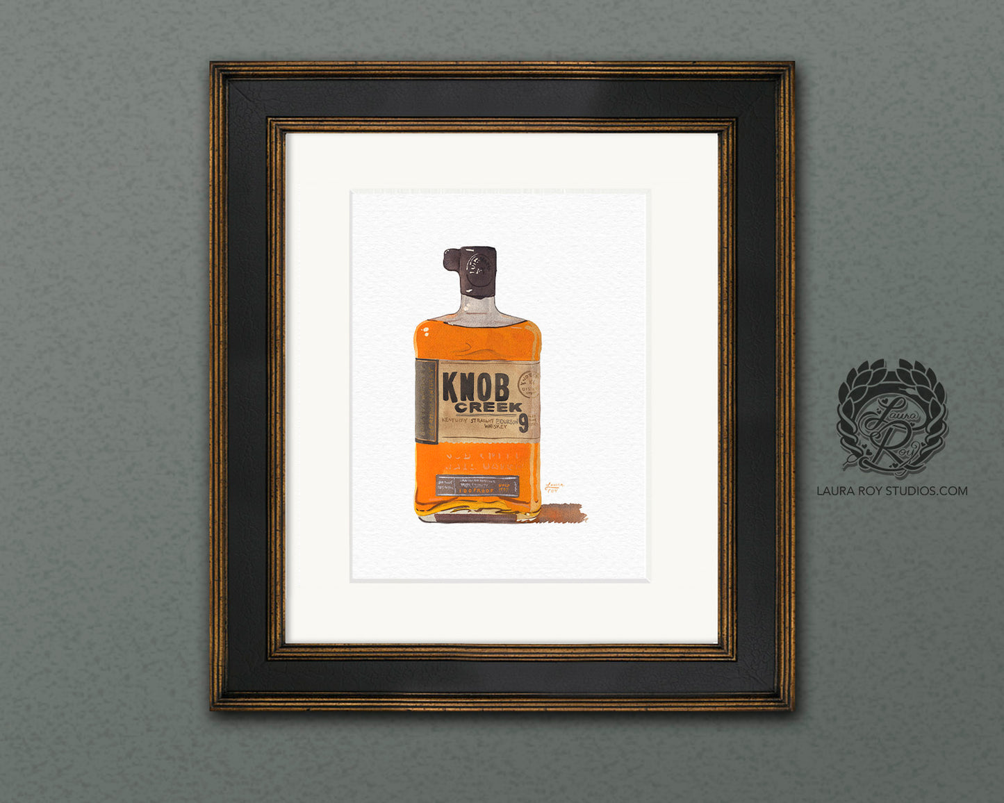 Knob Creek 9 Watercolor | Giclee Print