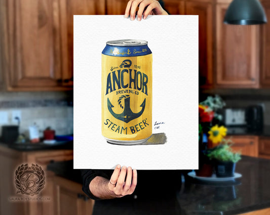 Anchor Steam Watercolor | Giclée Print