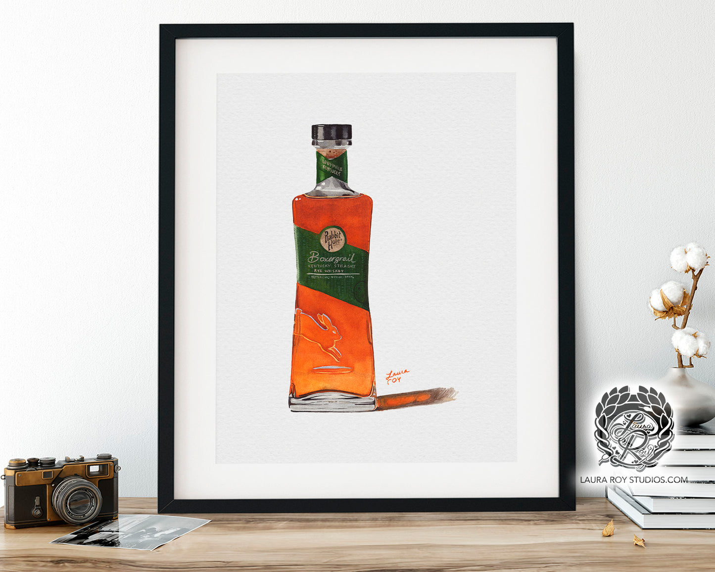 Rabbit Hole Rye Watercolor | Giclée Print