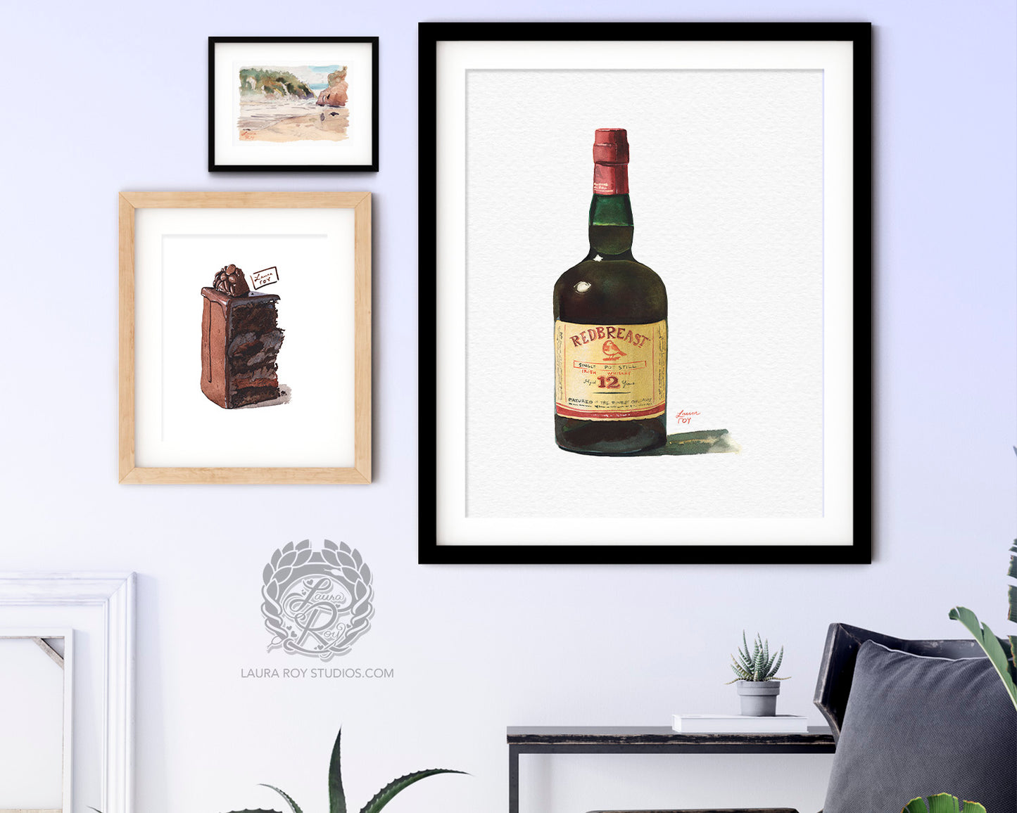 Redbreast Watercolor | Giclée Print