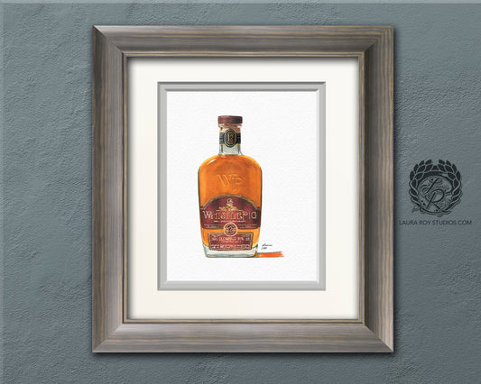 WhistlePig Rye Watercolor | Giclée Print