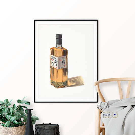 Suntory Toki Watercolor | Giclée Print