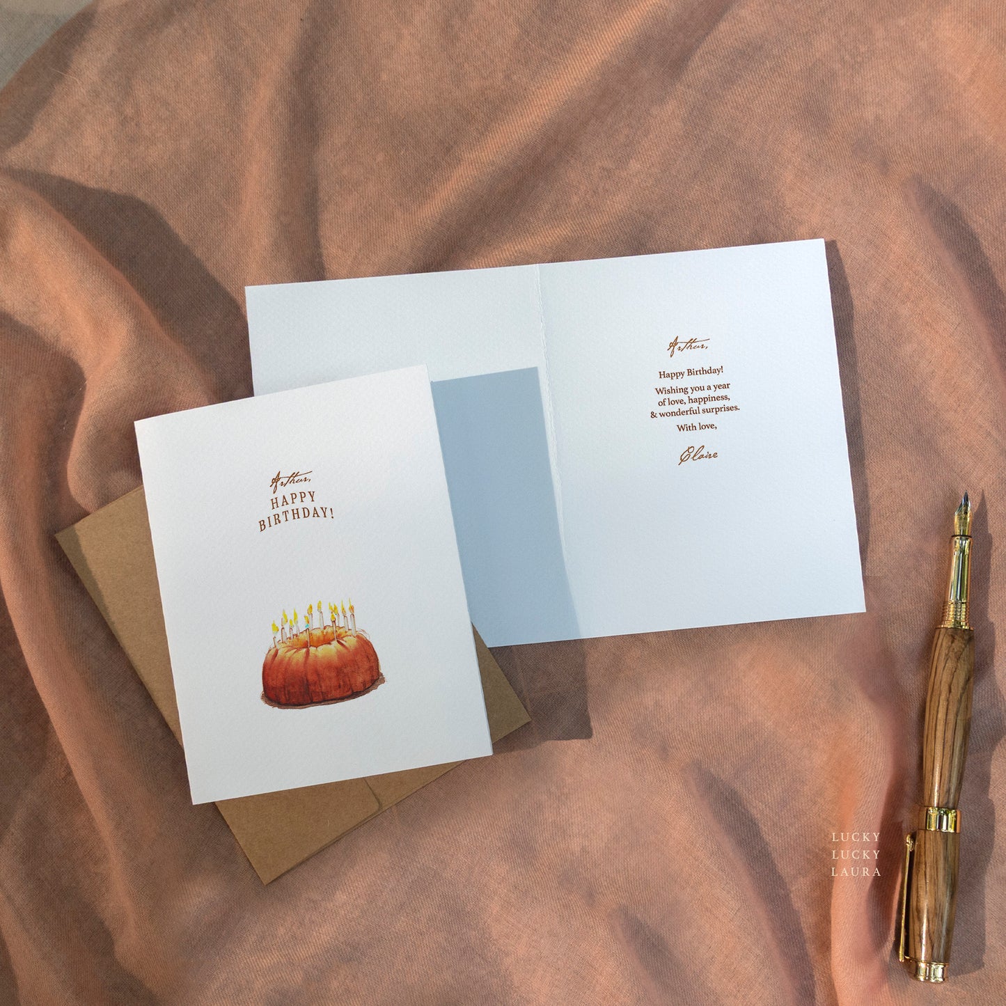The Full Circle Card | Personalized Birthday Card