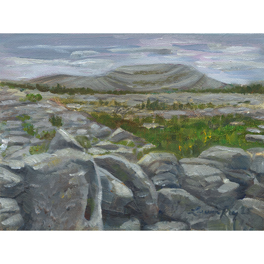 Mt. Mullaghmore in the Burren