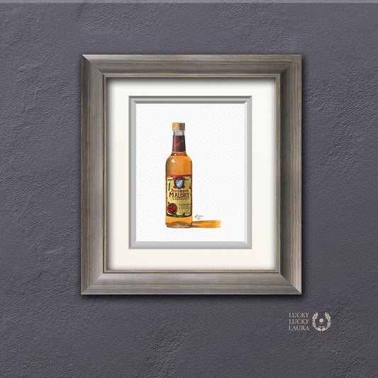 Malort Watercolor | Giclée Print