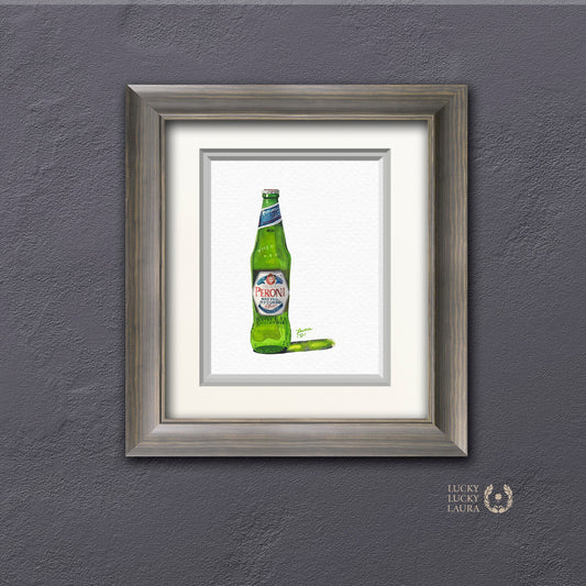 Peroni Watercolor | Giclée Print