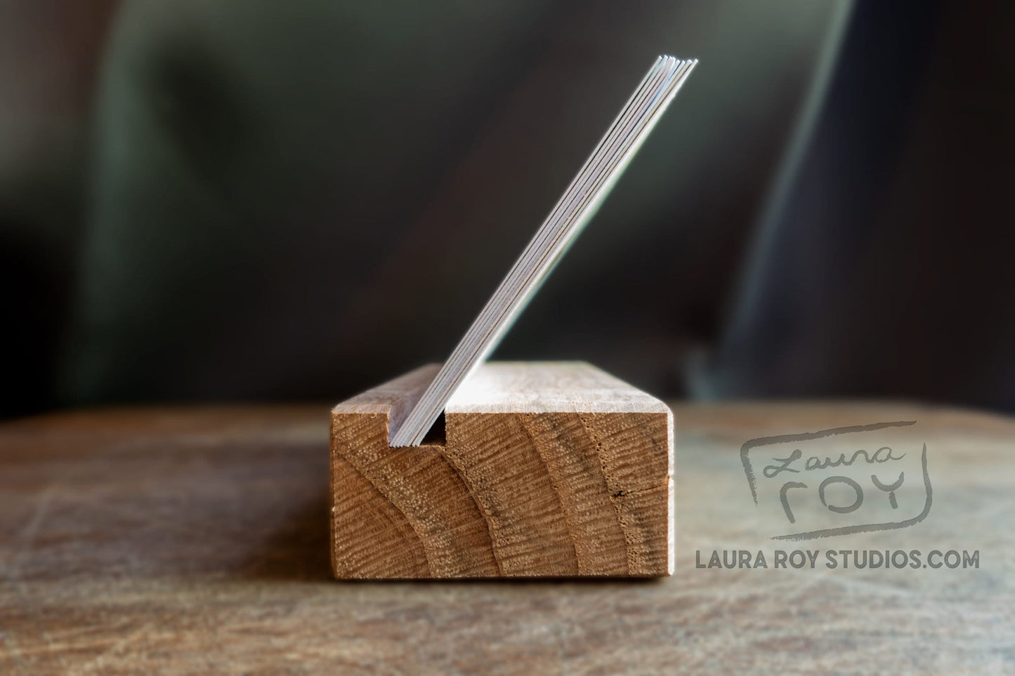 Minimalist Red Oak Display Stand (Stand Only)