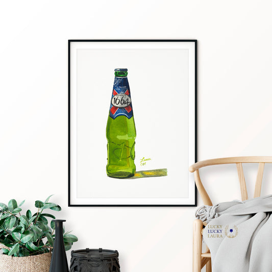 1664 Watercolor | Giclée Print