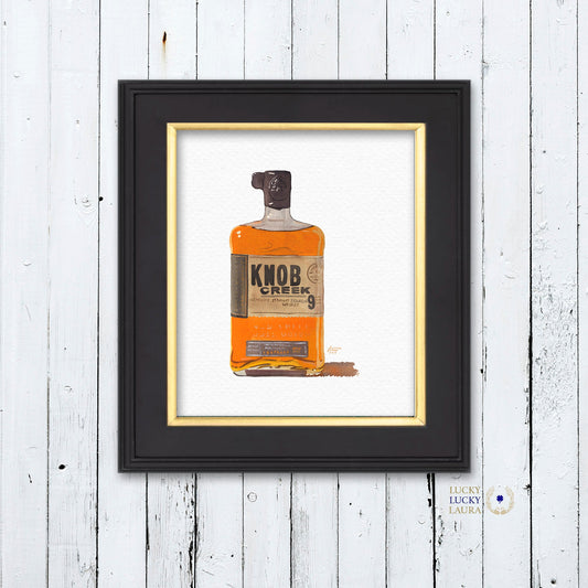 Knob Creek 9 Watercolor | Giclée Print