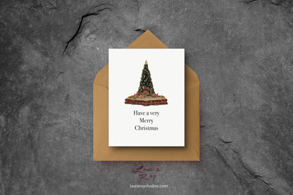 The Metropolitan Tree Holiday Card | Personalized NYC Met Christmas Tree Card