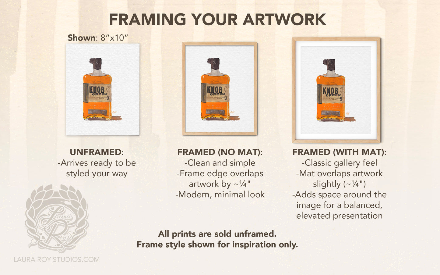 Knob Creek 9 Watercolor | Giclee Print