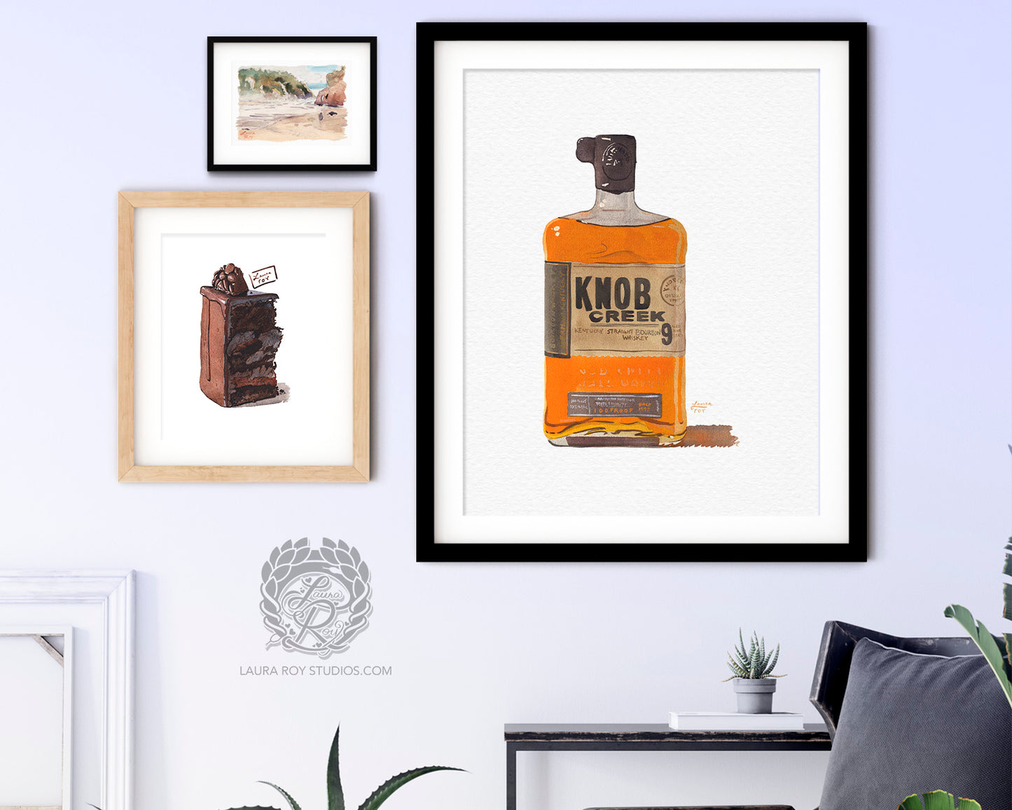 Knob Creek 9 Watercolor | Giclee Print