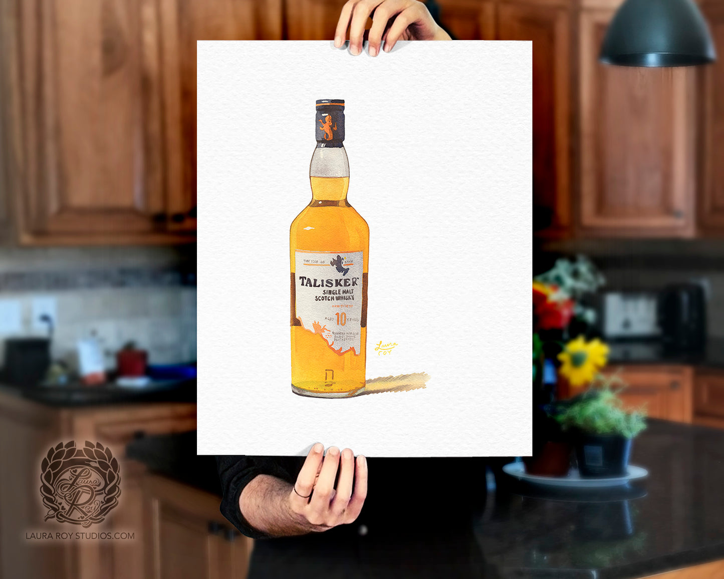 Talisker 10 Watercolor | Giclee Print
