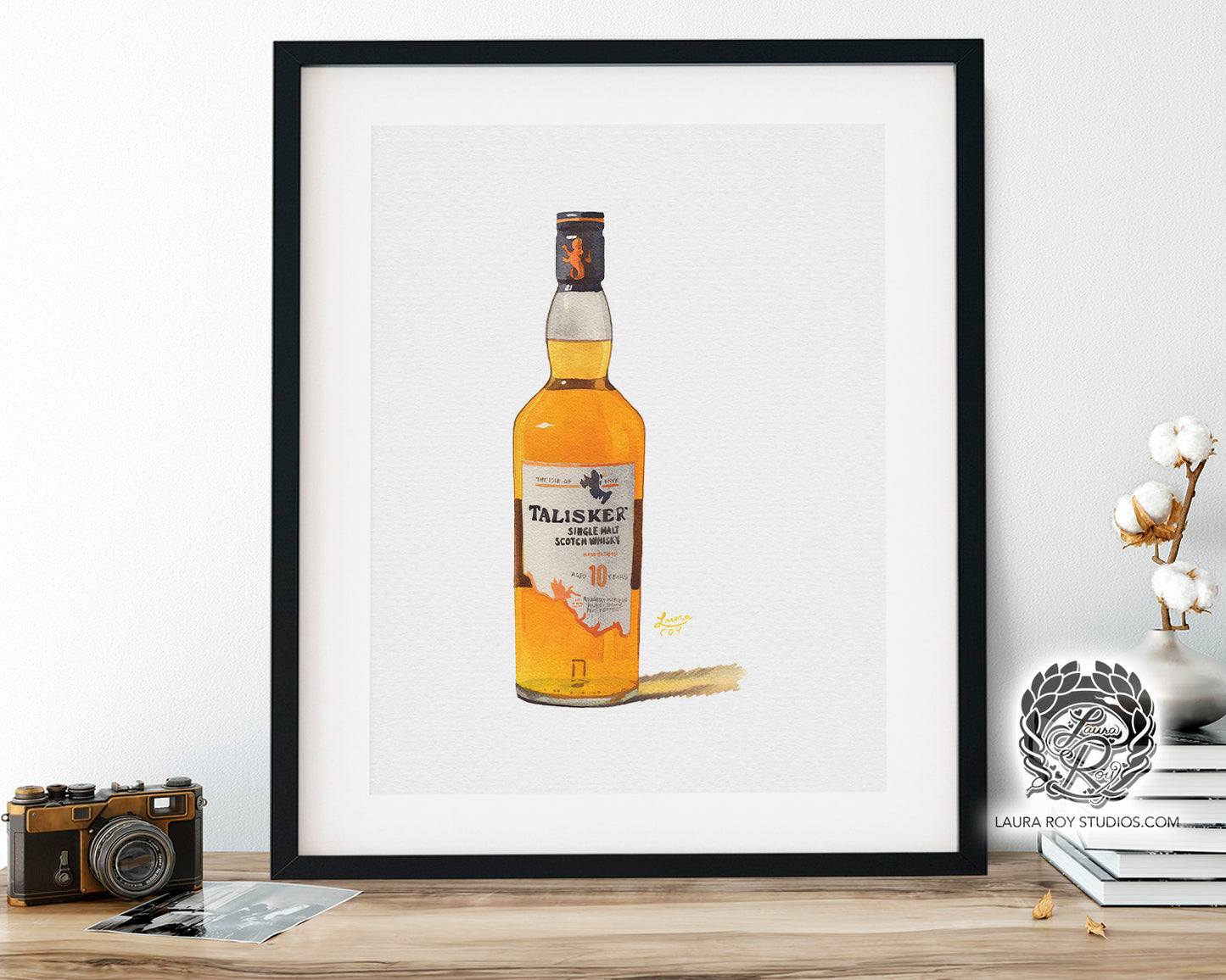 Talisker 10 Watercolor | Giclee Print