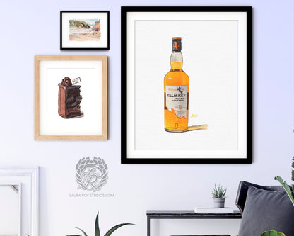 Talisker 10 Watercolor | Giclee Print