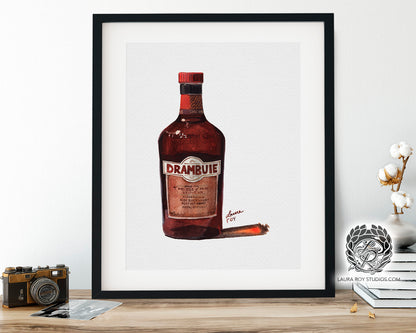 Drambuie Watercolor | Giclee Print