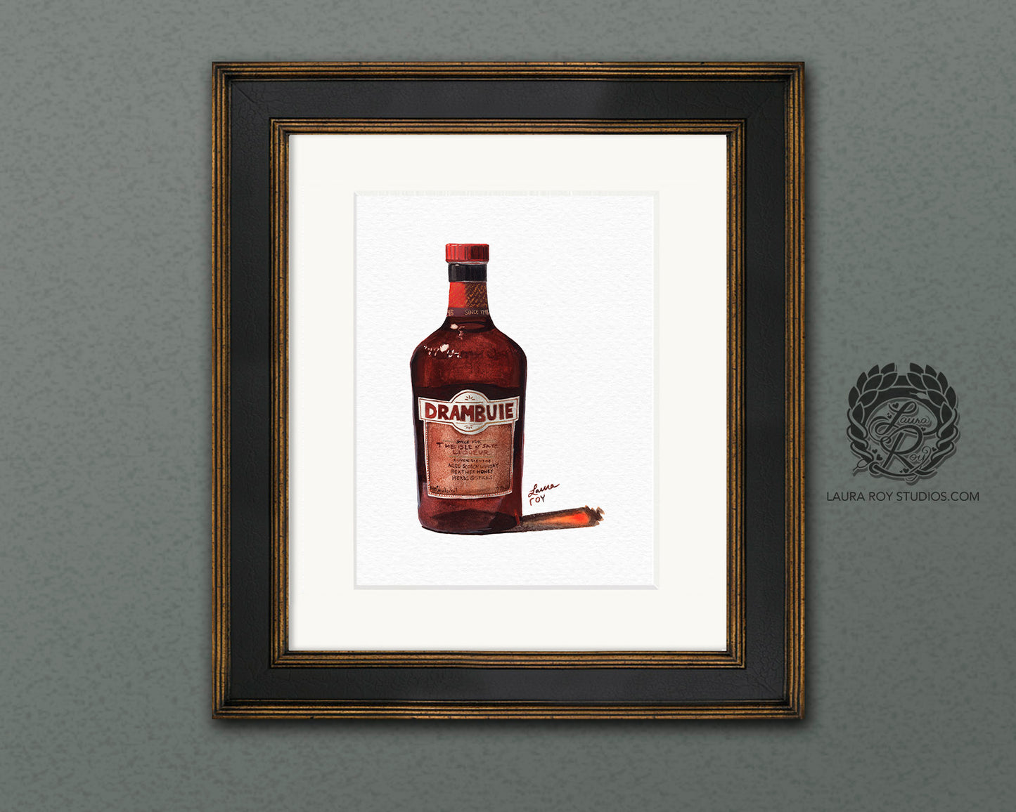 Drambuie Watercolor | Giclee Print