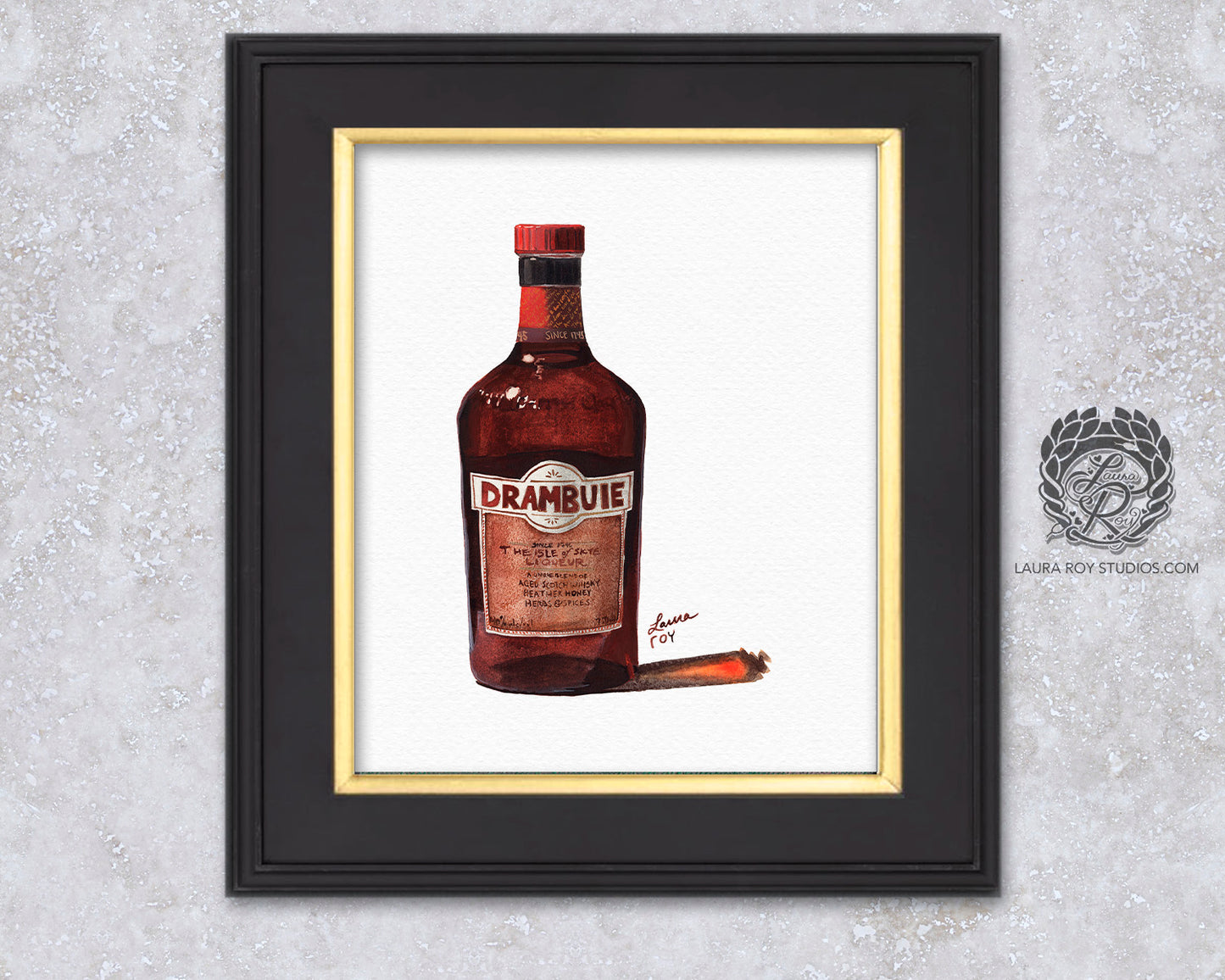 Drambuie Watercolor | Giclee Print