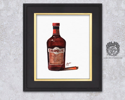 Drambuie Watercolor | Giclee Print
