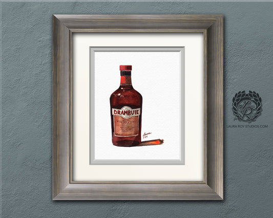 Drambuie Watercolor | Giclee Print