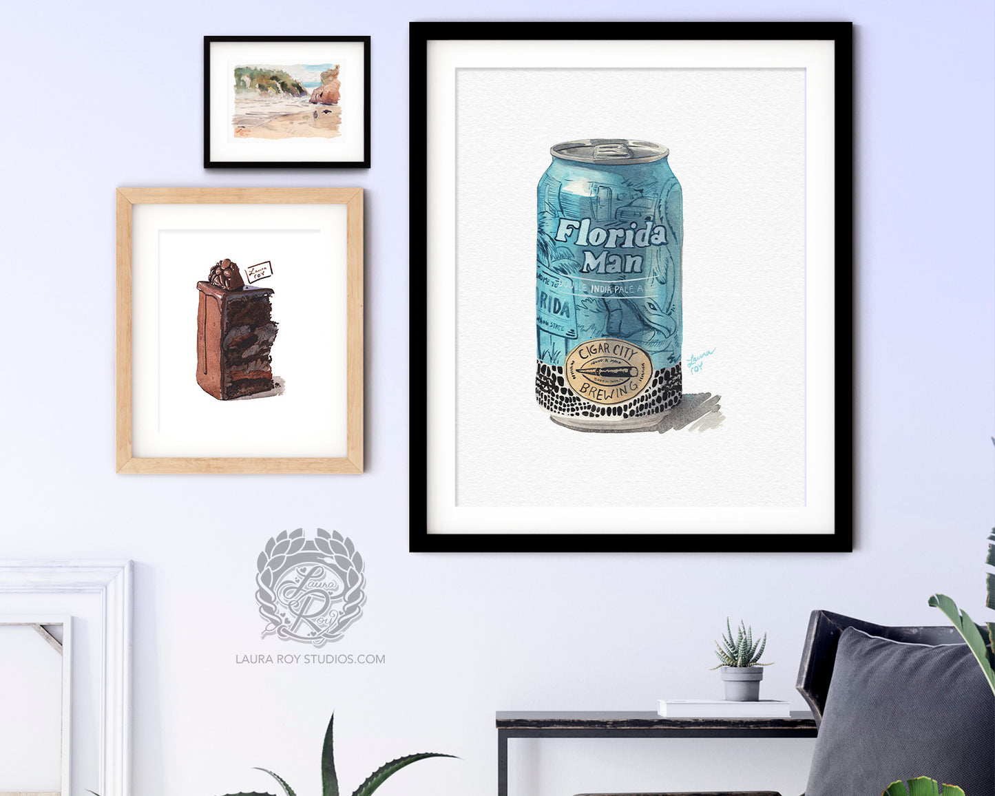 Florida Man Watercolor | Giclée Print