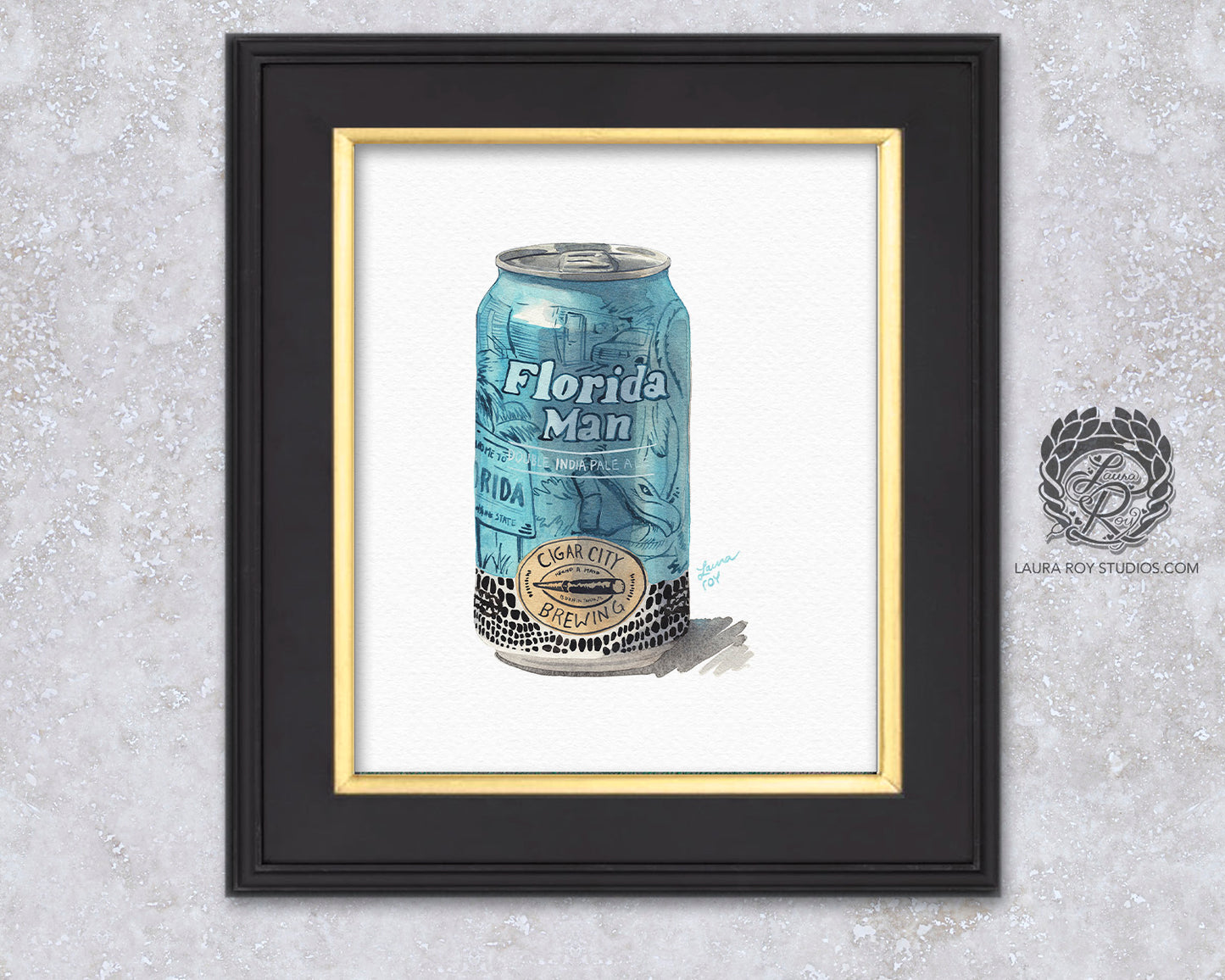 Florida Man Watercolor | Giclée Print