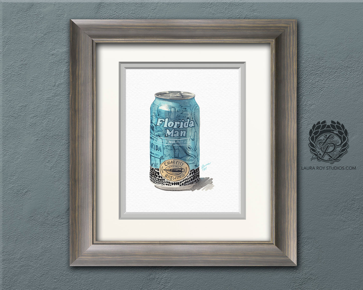 Florida Man Watercolor | Giclée Print