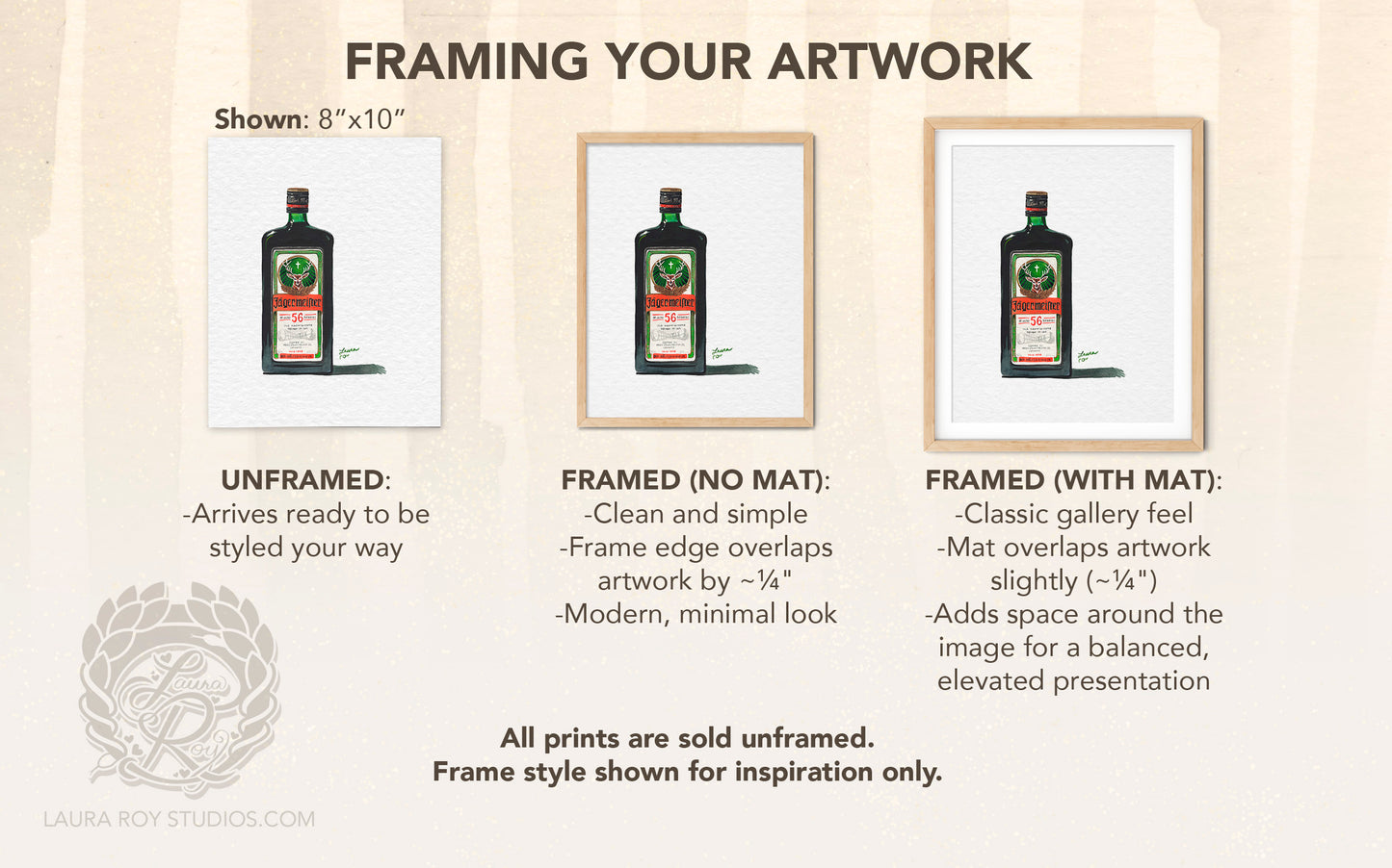 Jagermeister Watercolor | Giclée Print