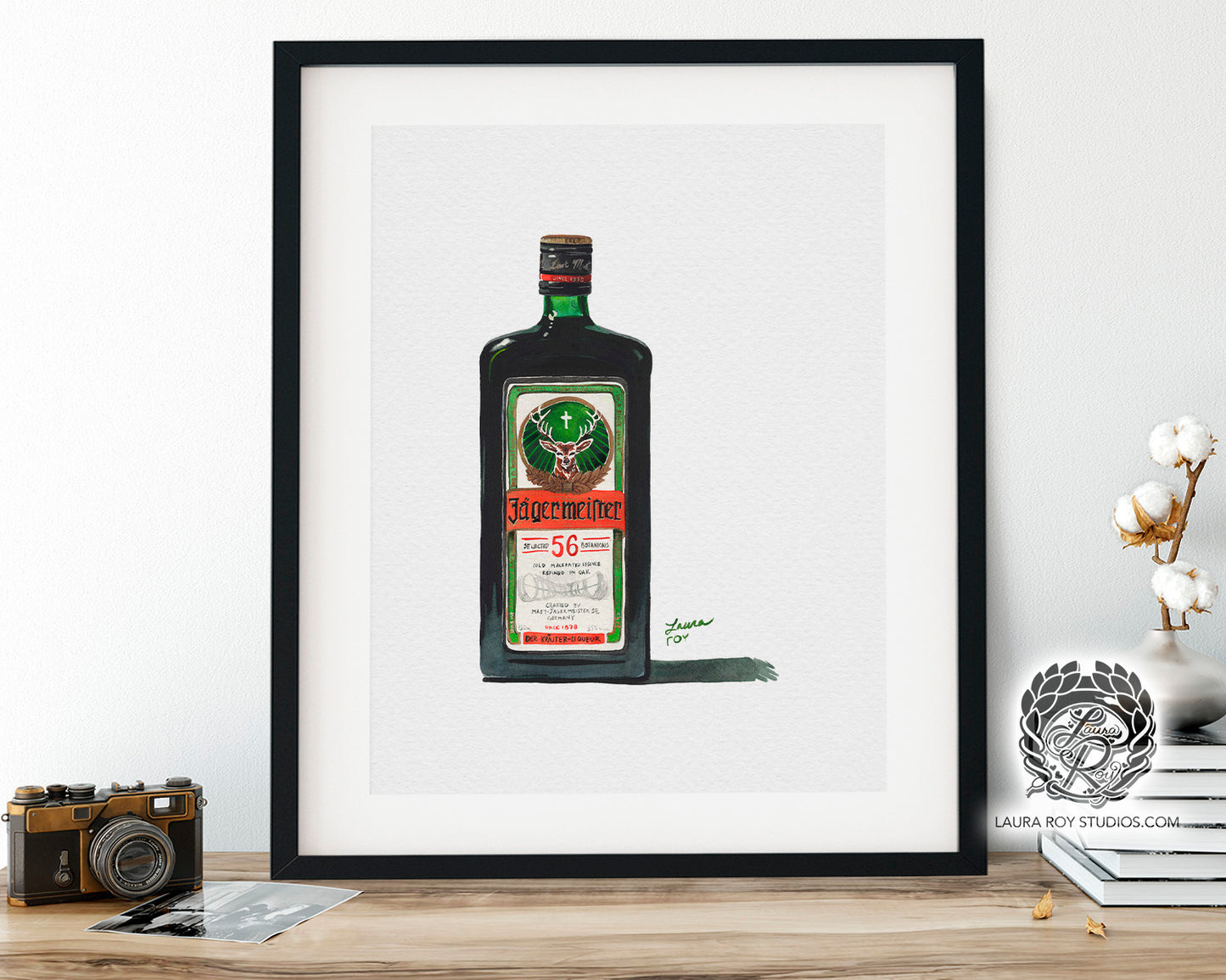 Jagermeister Watercolor | Giclée Print
