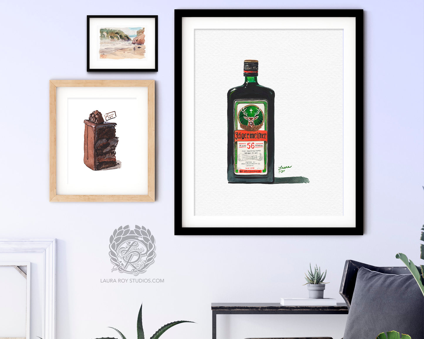 Jagermeister Watercolor | Giclée Print