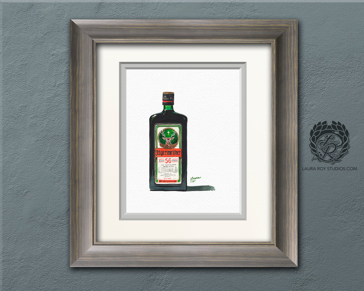 Jagermeister Watercolor | Giclée Print