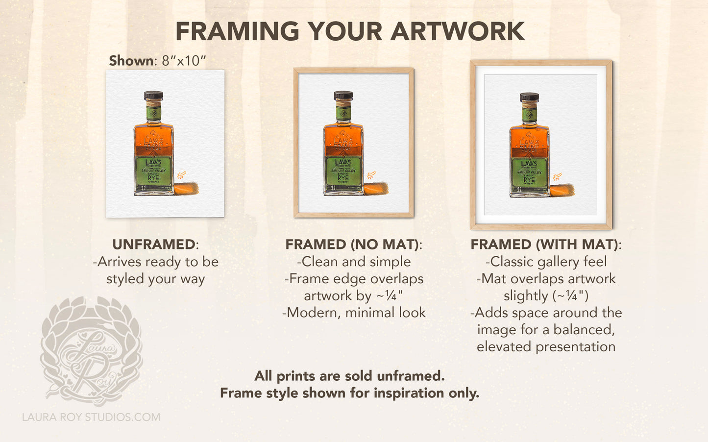 Laws Rye Watercolor | Giclee Print