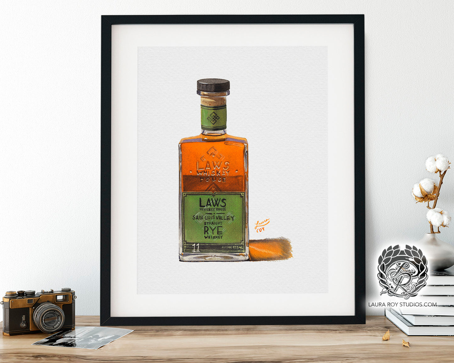 Laws Rye Watercolor | Giclee Print