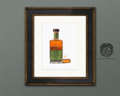 Laws Rye Watercolor | Giclee Print