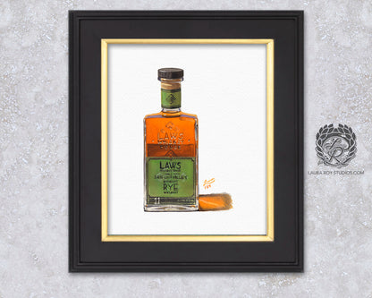 Laws Rye Watercolor | Giclee Print