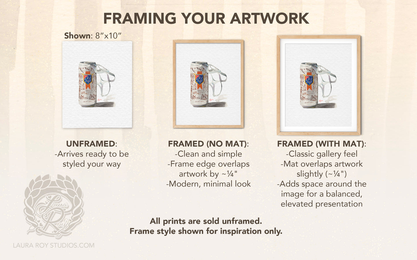 Old Style Watercolor | Giclée Print