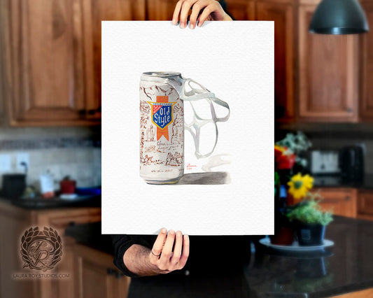 Old Style Watercolor | Giclée Print