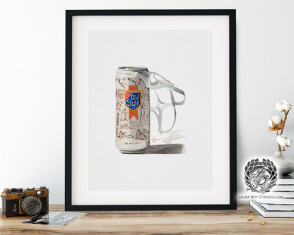 Old Style Watercolor | Giclée Print