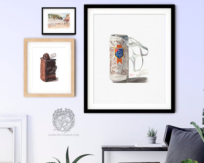 Old Style Watercolor | Giclée Print