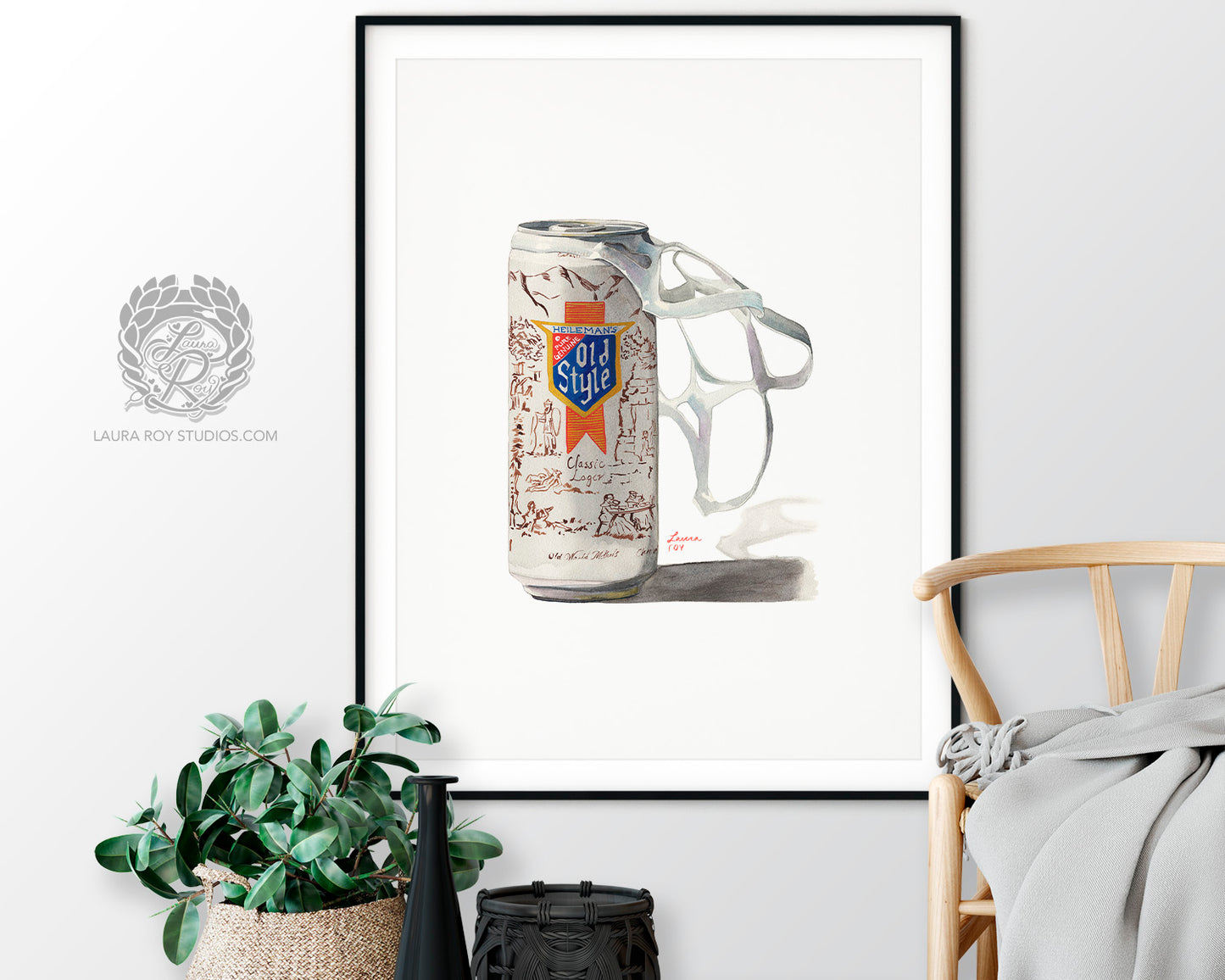 Old Style Watercolor | Giclée Print