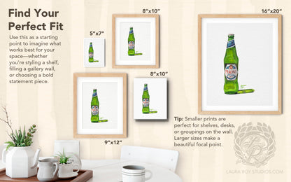 Peroni Watercolor | Giclée Print