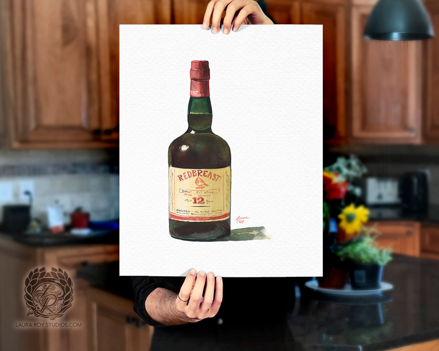 Redbreast Watercolor | Giclée Print