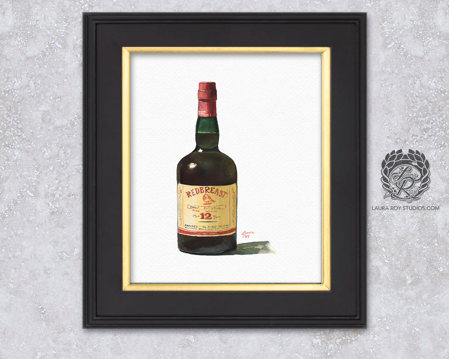 Redbreast Watercolor | Giclée Print