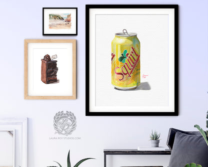 Squirt Watercolor | Giclée Print