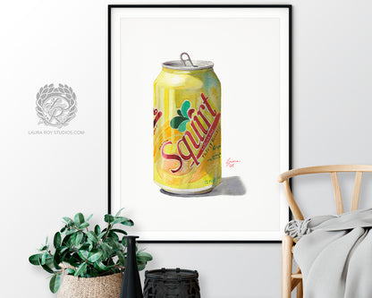 Squirt Watercolor | Giclée Print
