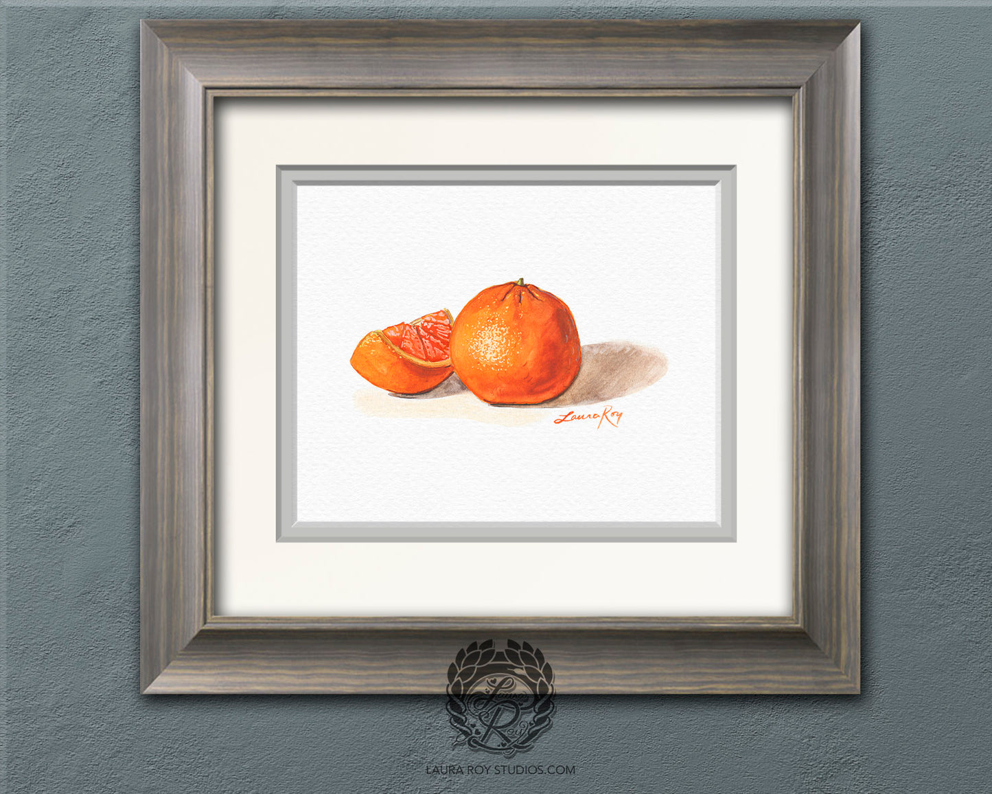 Tangerine Watercolor | Giclée Print