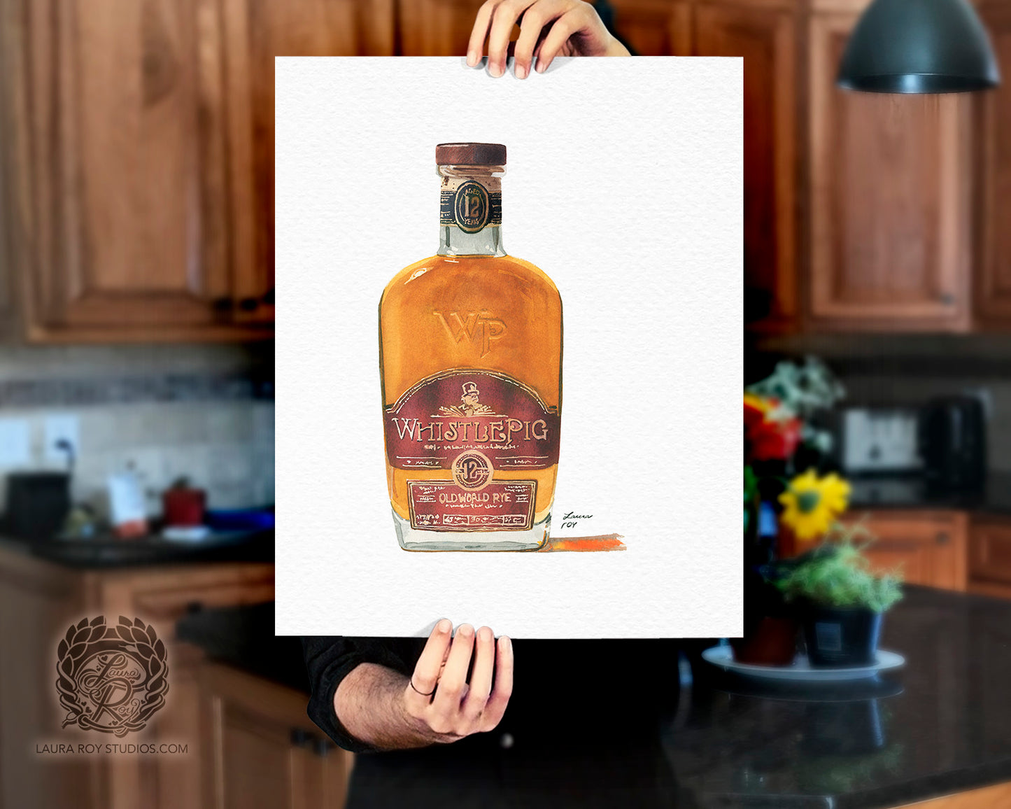 WhistlePig Rye Watercolor | Giclée Print