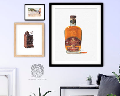 WhistlePig Rye Watercolor | Giclée Print
