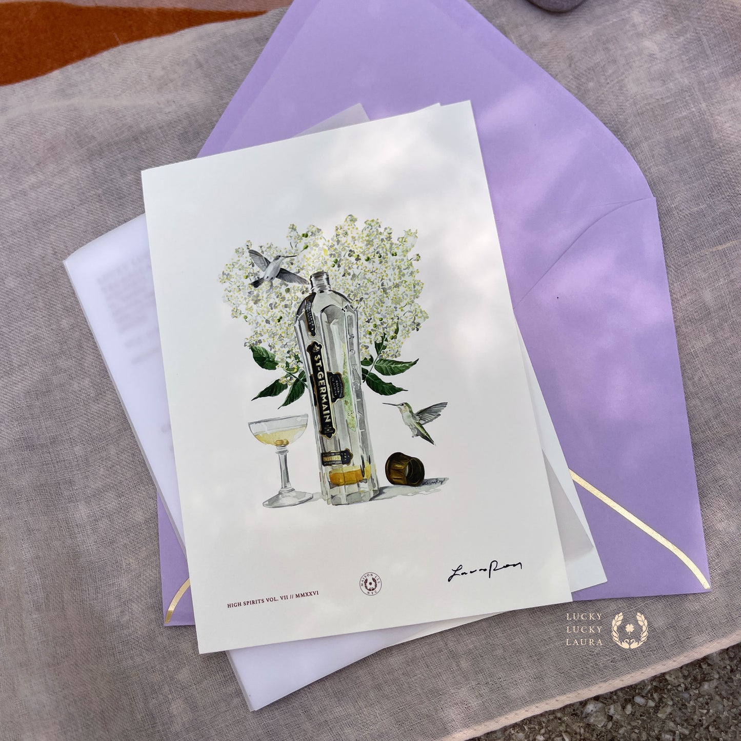 Monthly Mailed Hand-Signed Art Gift | Instant Gift Certificate Included