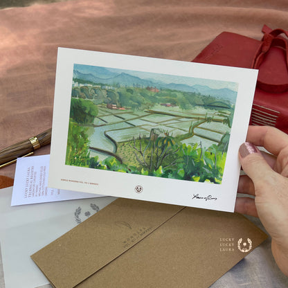 Monthly Mailed Hand-Signed Art Gift | Instant Gift Certificate Included